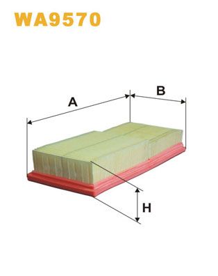 WIX FILTERS Воздушный фильтр WA9570